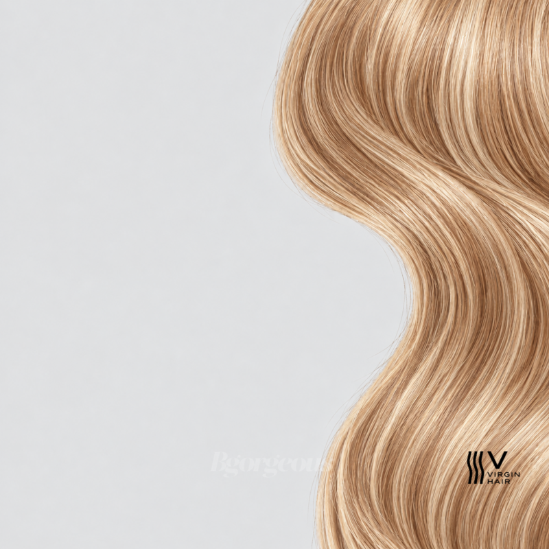 Mid natural blonde #P8/613 VIRGIN