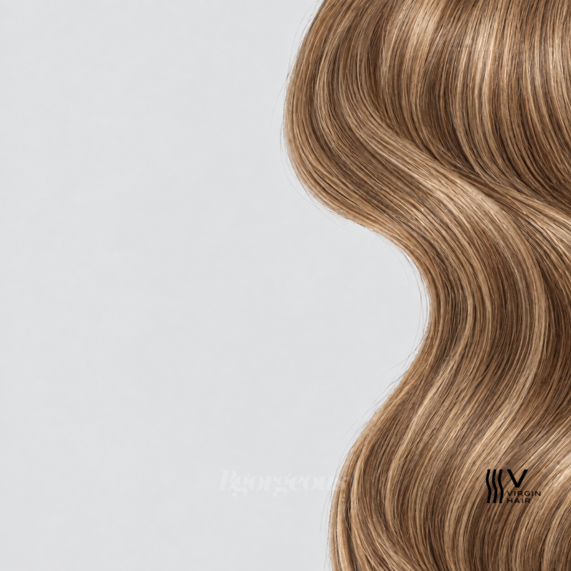 Mid bronde #P4/27 VIRGIN